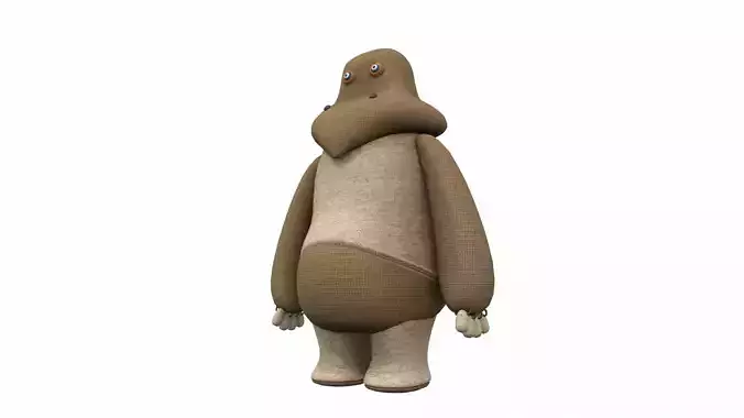 Plush toy monster 02