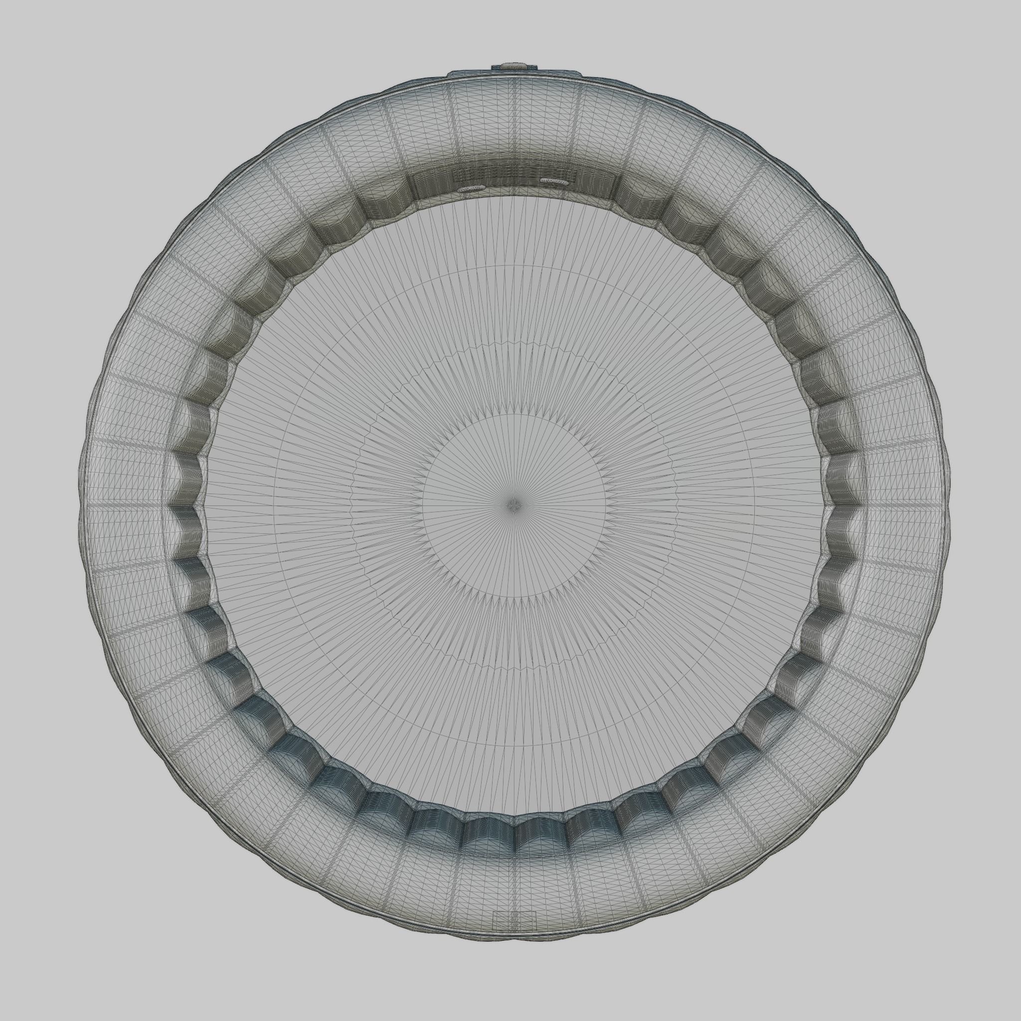 3D model of Hot Tub Jacuzzi MSPA Silver Cloud 6p Low-poly 3D model_5