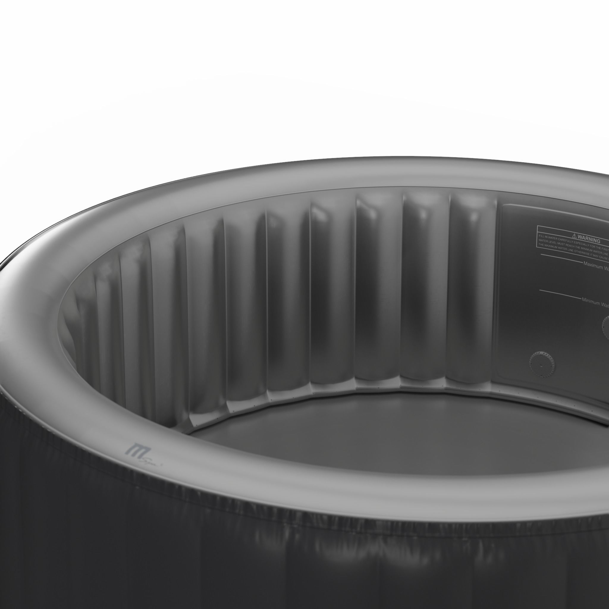 3D model of Hot Tub Jacuzzi MSPA Silver Cloud 6p Low-poly 3D model_3