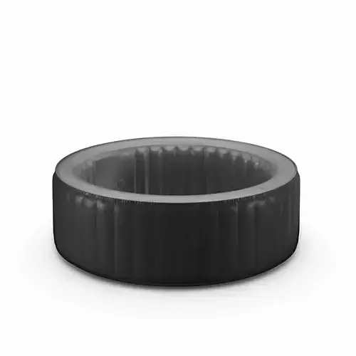 3D model of Hot Tub Jacuzzi MSPA Silver Cloud 6p Low-poly 3D model