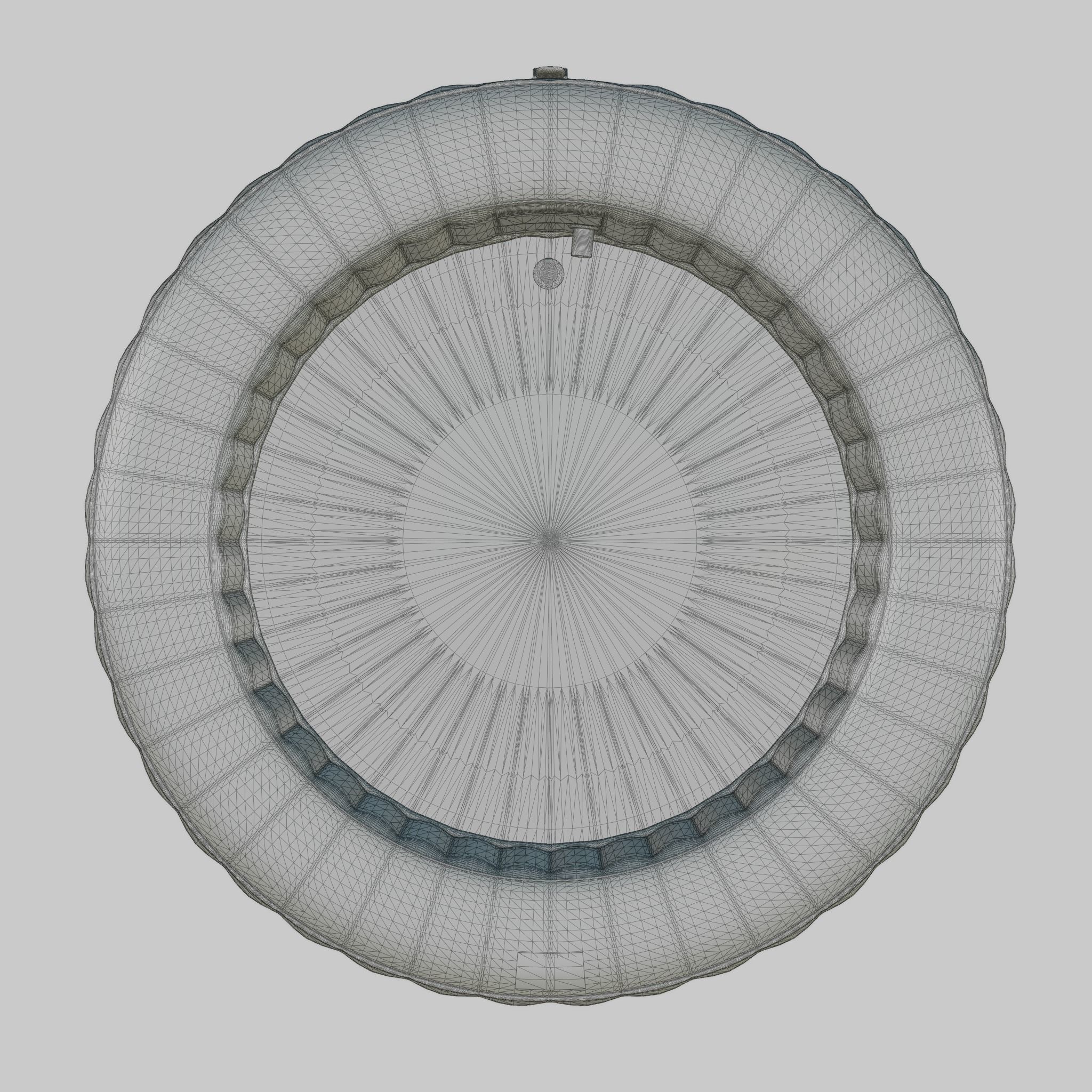 3D model of Hot Tub Jacuzzi MSPA Starry 6p Low-poly 3D model_5