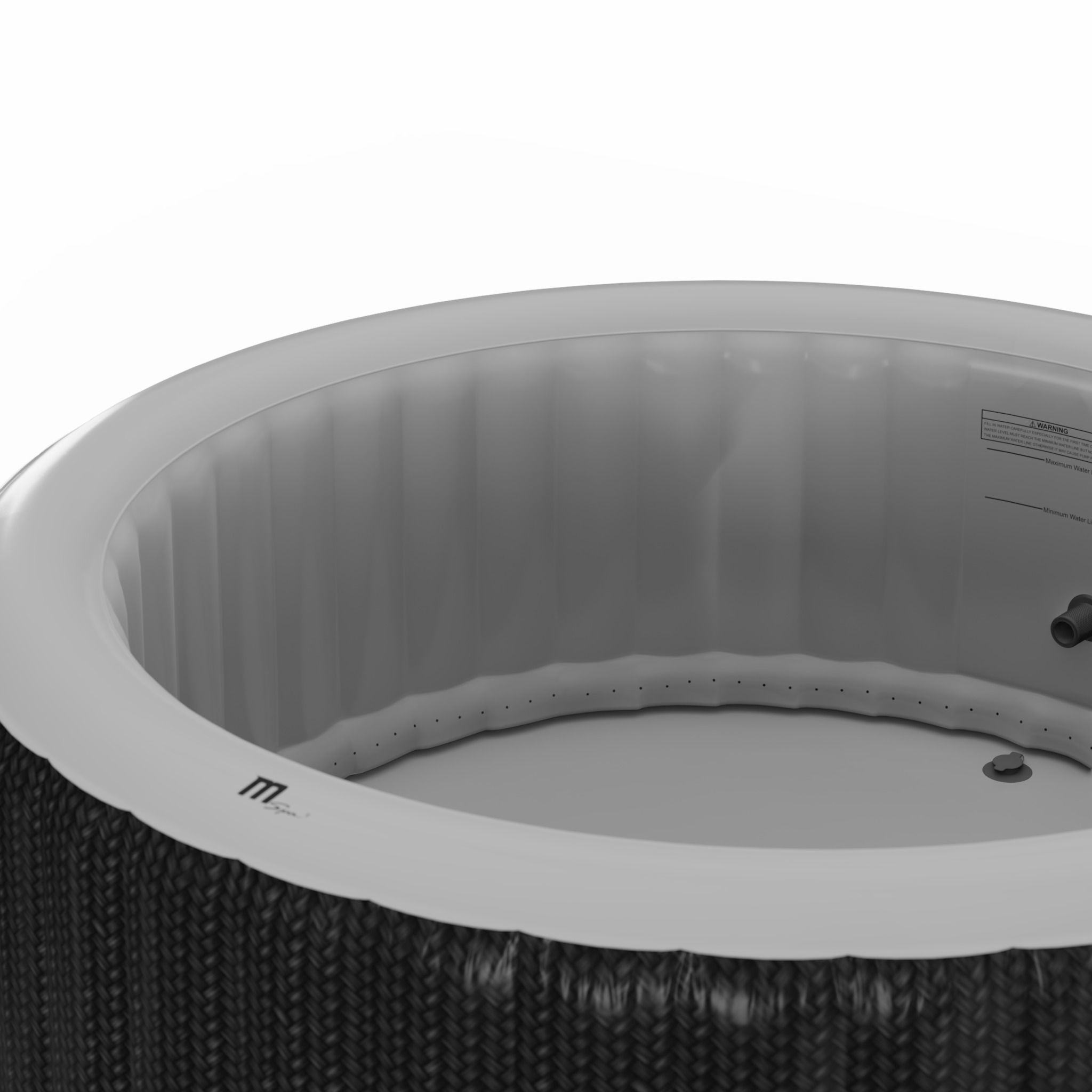 3D model of Hot Tub Jacuzzi MSPA Ottoman 6p Low-poly 3D model_3