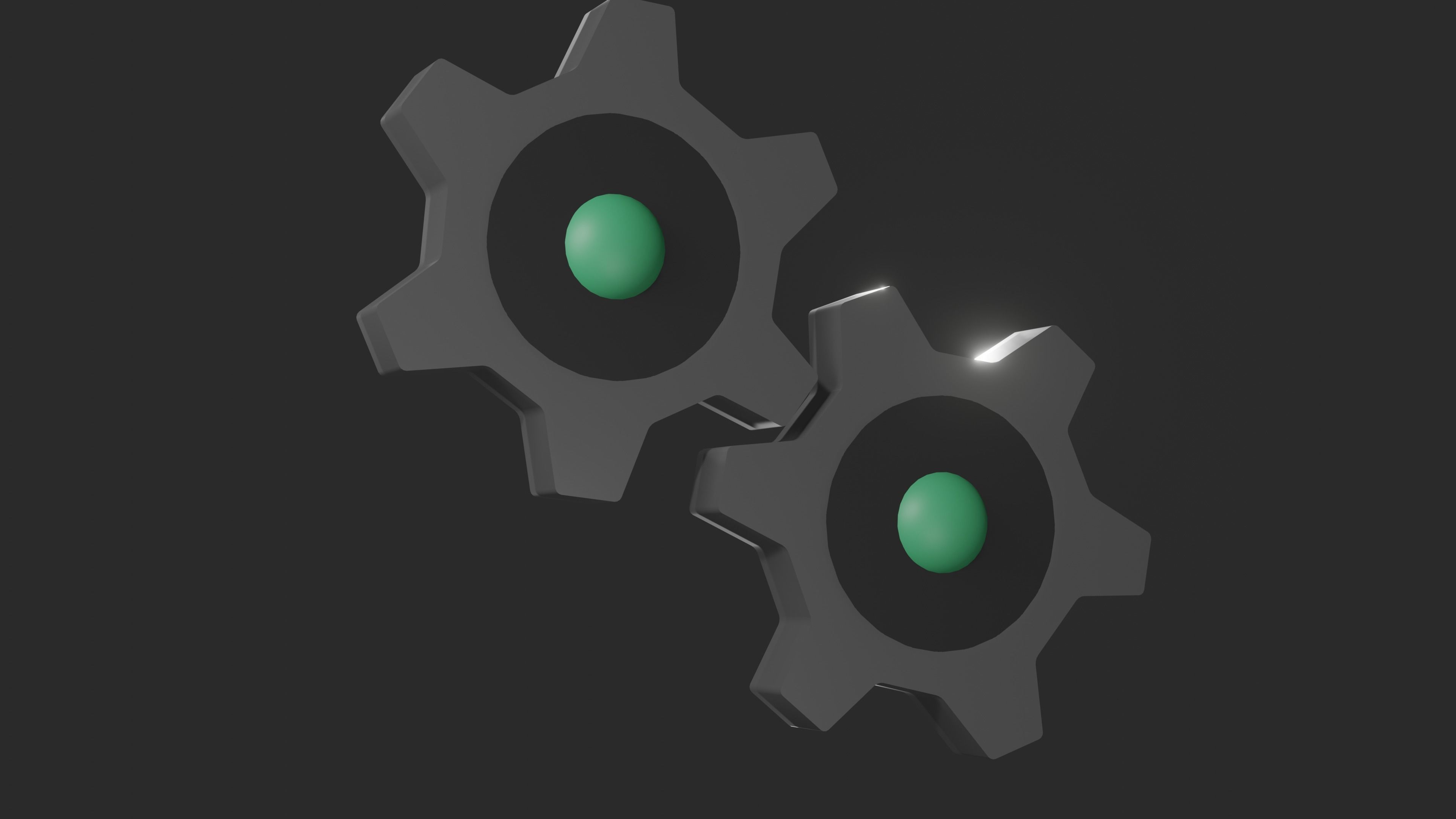 Pokemon Klink and Shiny Version Low-poly 3D model_4