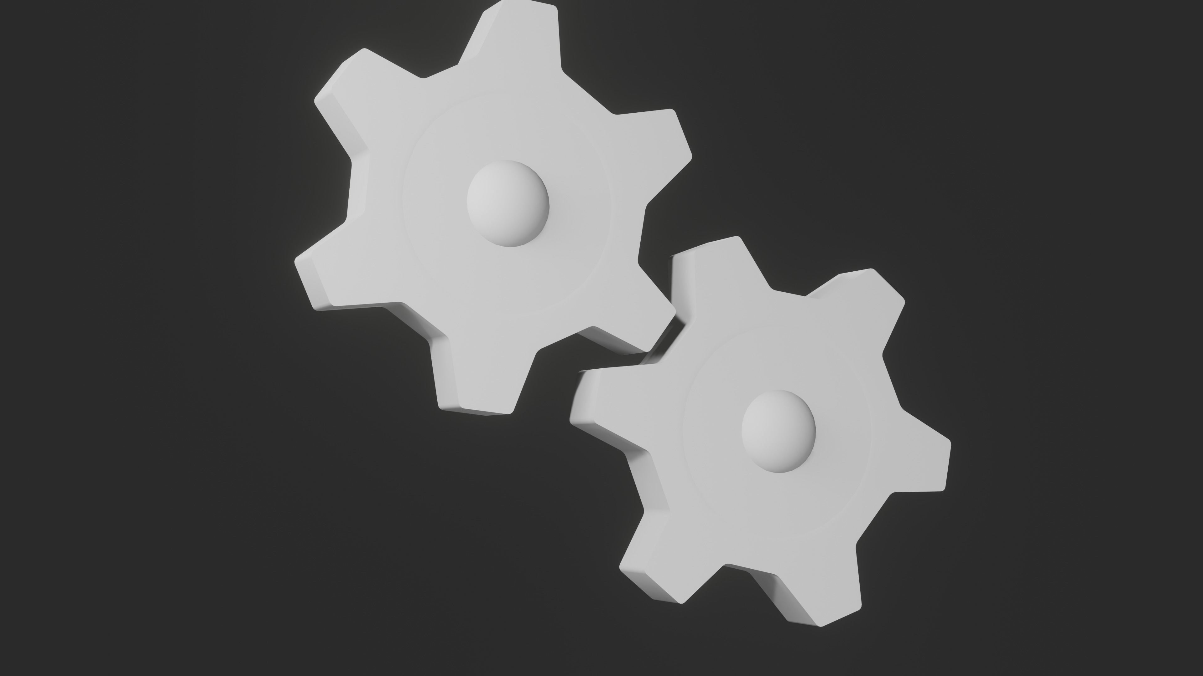 Pokemon Klink and Shiny Version Low-poly 3D model_5