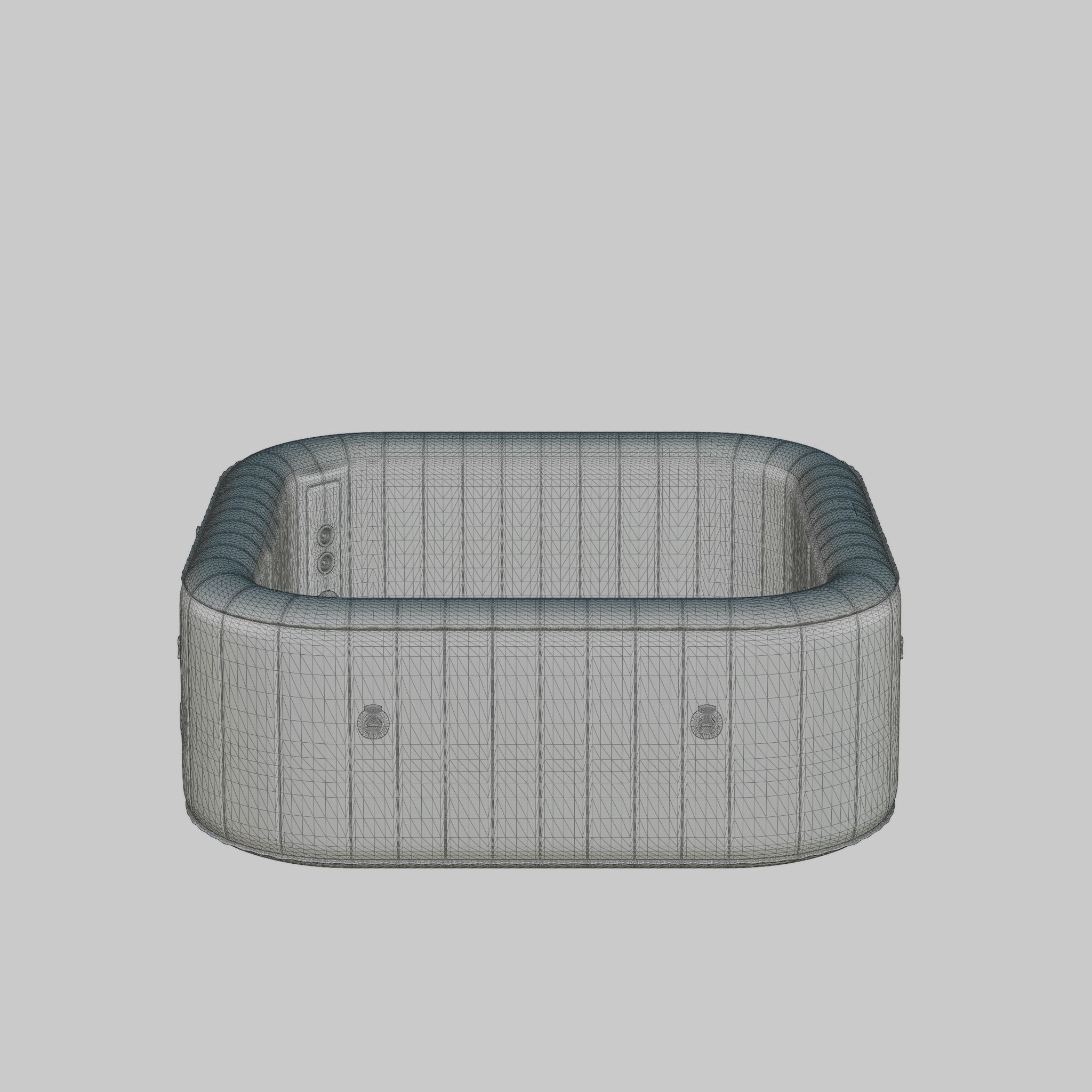 3D model of Hot Tub Jacuzzi MSPA Otium 6p Low-poly 3D model_6