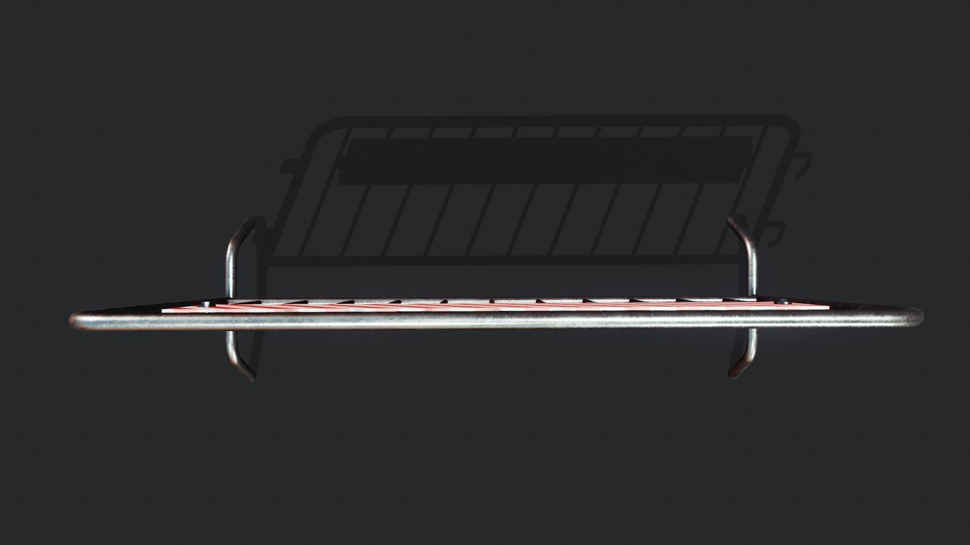 Control Fence - Tutorial Included Low-poly 3D model_8