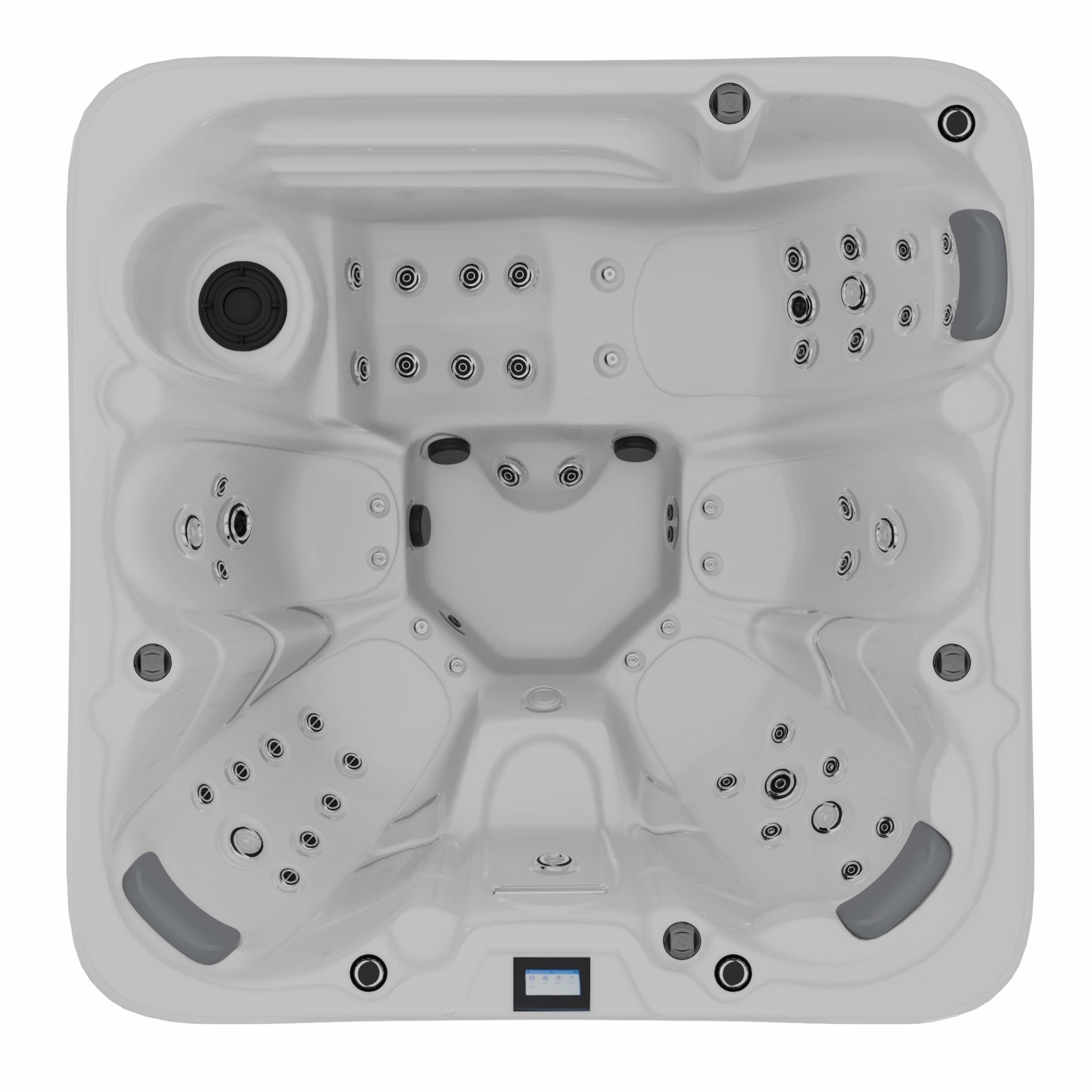 3D model of Hot Tub Jacuzzi MSPA Geiranger Low-poly 3D model_1