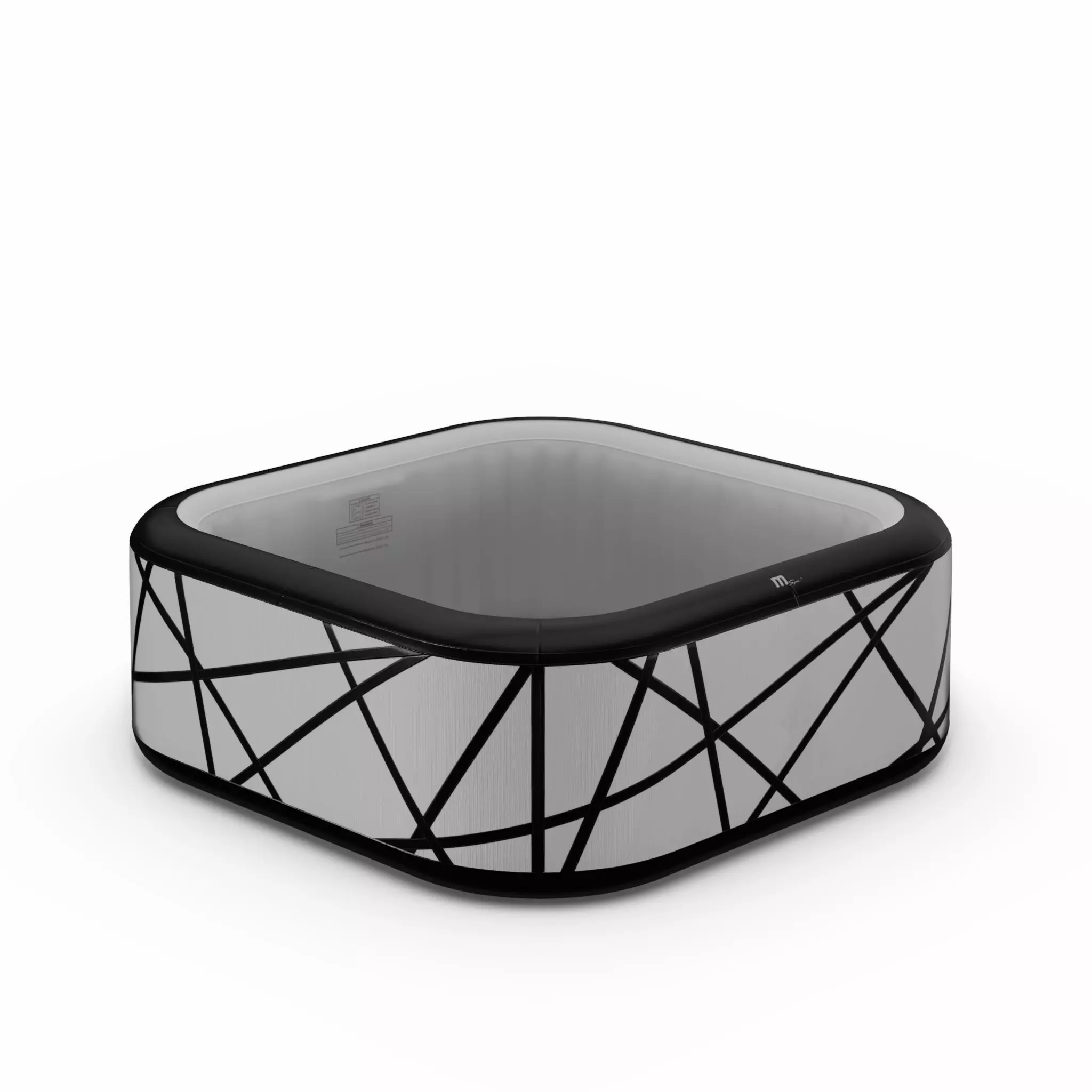 3D model of Hot Tub Jacuzzi MSPA Soho 6p Low-poly 3D model_0