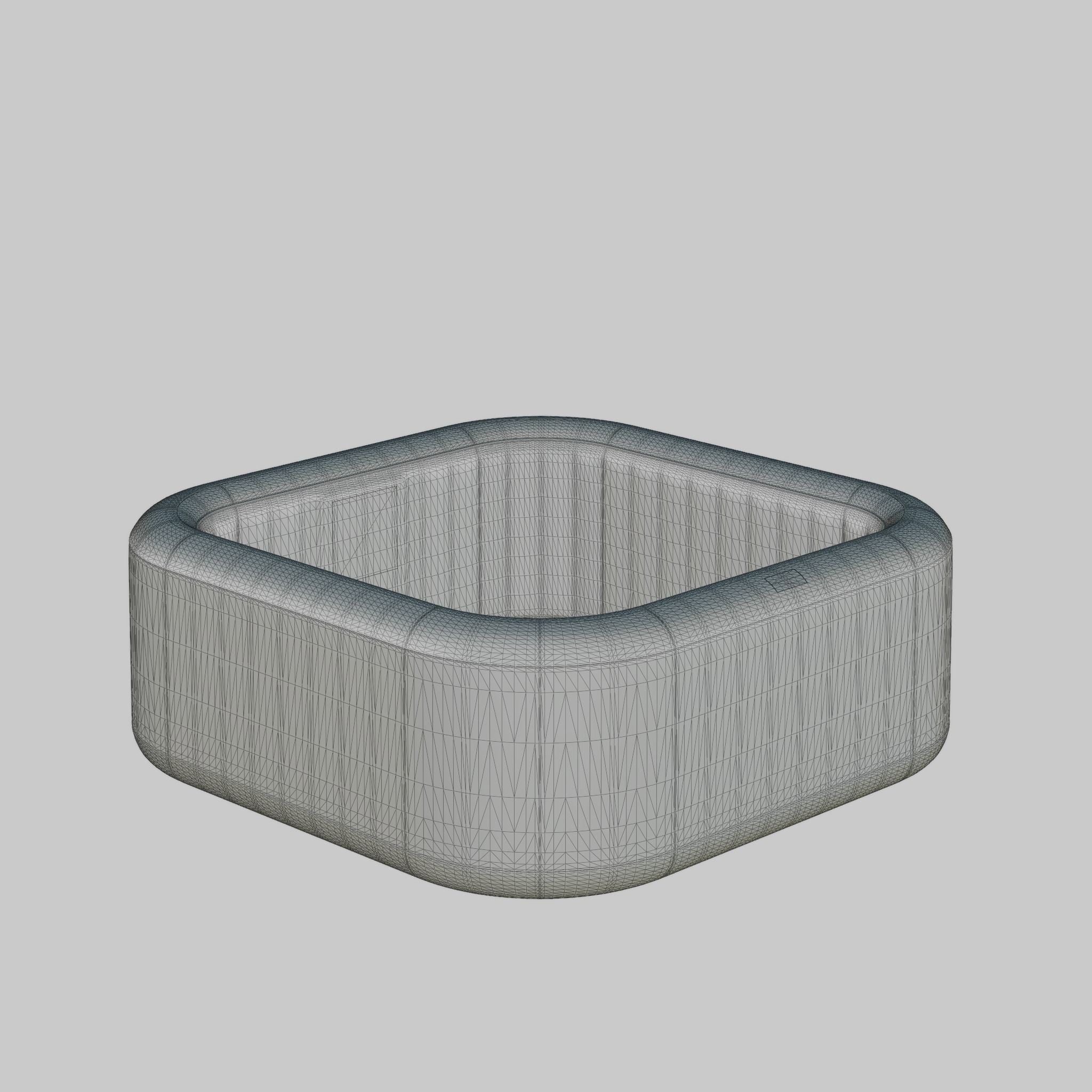 3D model of Hot Tub Jacuzzi MSPA Soho 6p Low-poly 3D model_4