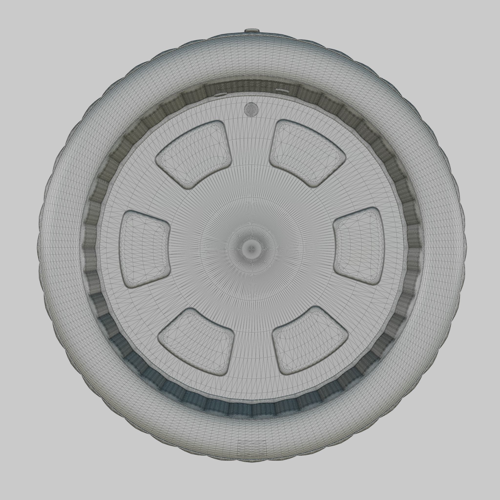 3D model of Hot Tub Jacuzzi MSPA Rimba 6p Low-poly 3D model_5