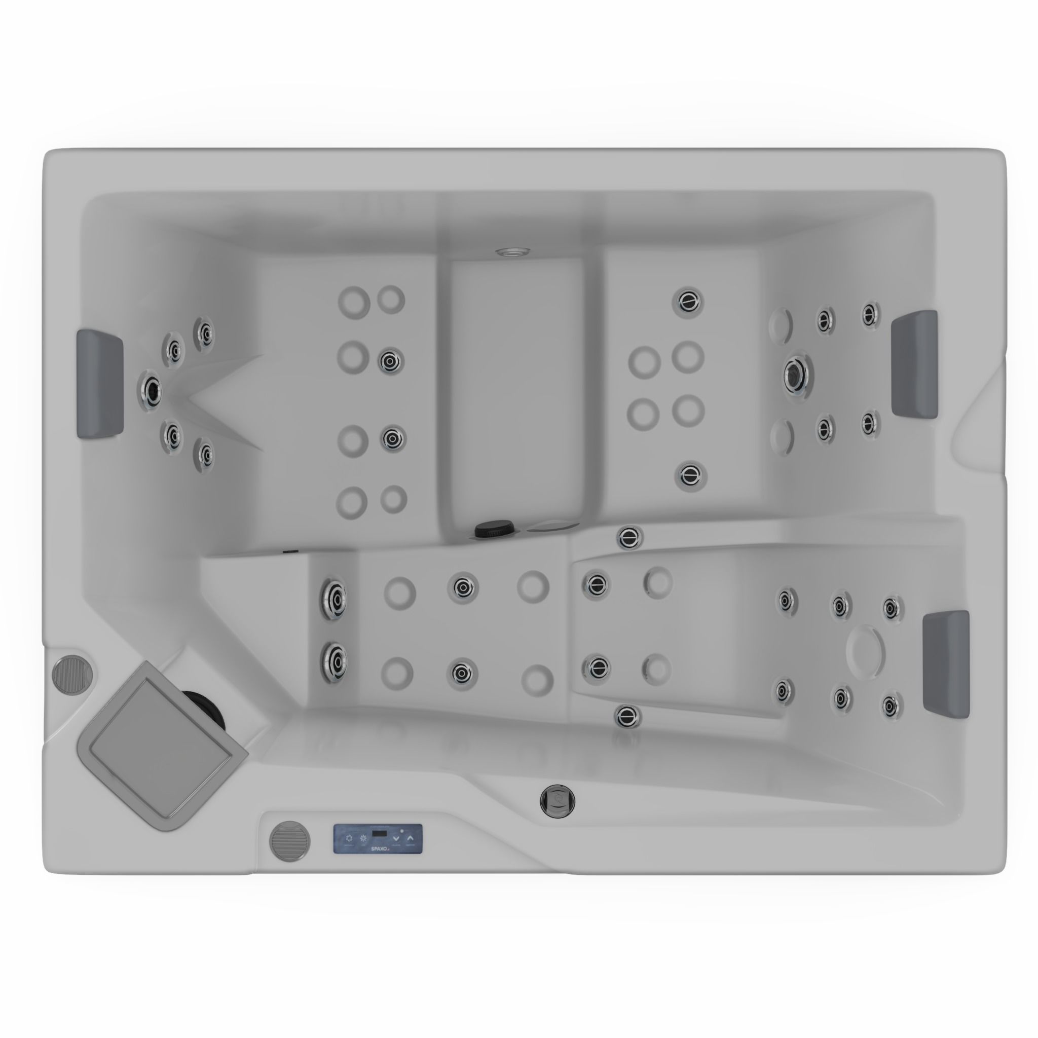 3D model of Hot Tub Jacuzzi MSPA Hafjell Low-poly 3D model_1