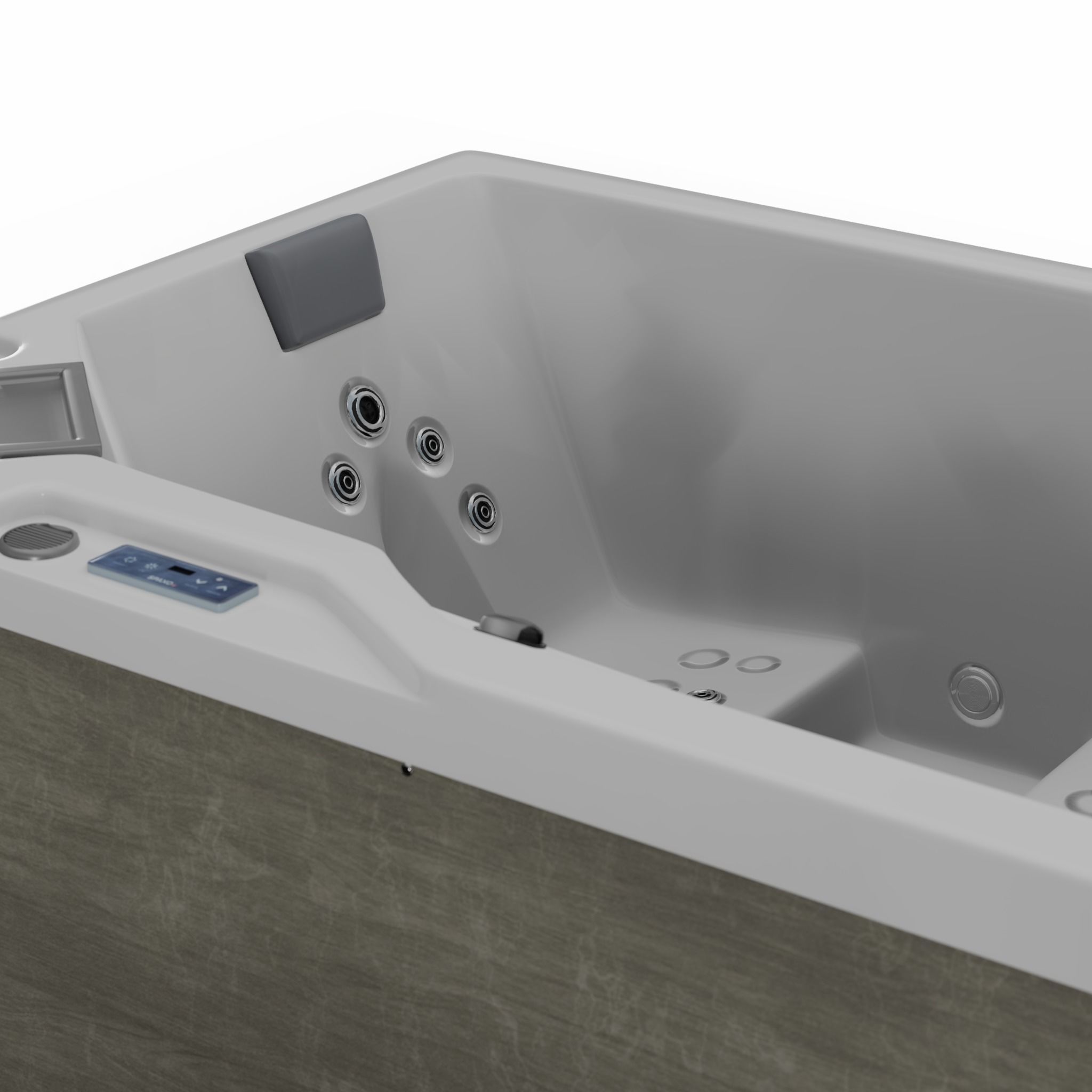 3D model of Hot Tub Jacuzzi MSPA Hafjell Low-poly 3D model_3