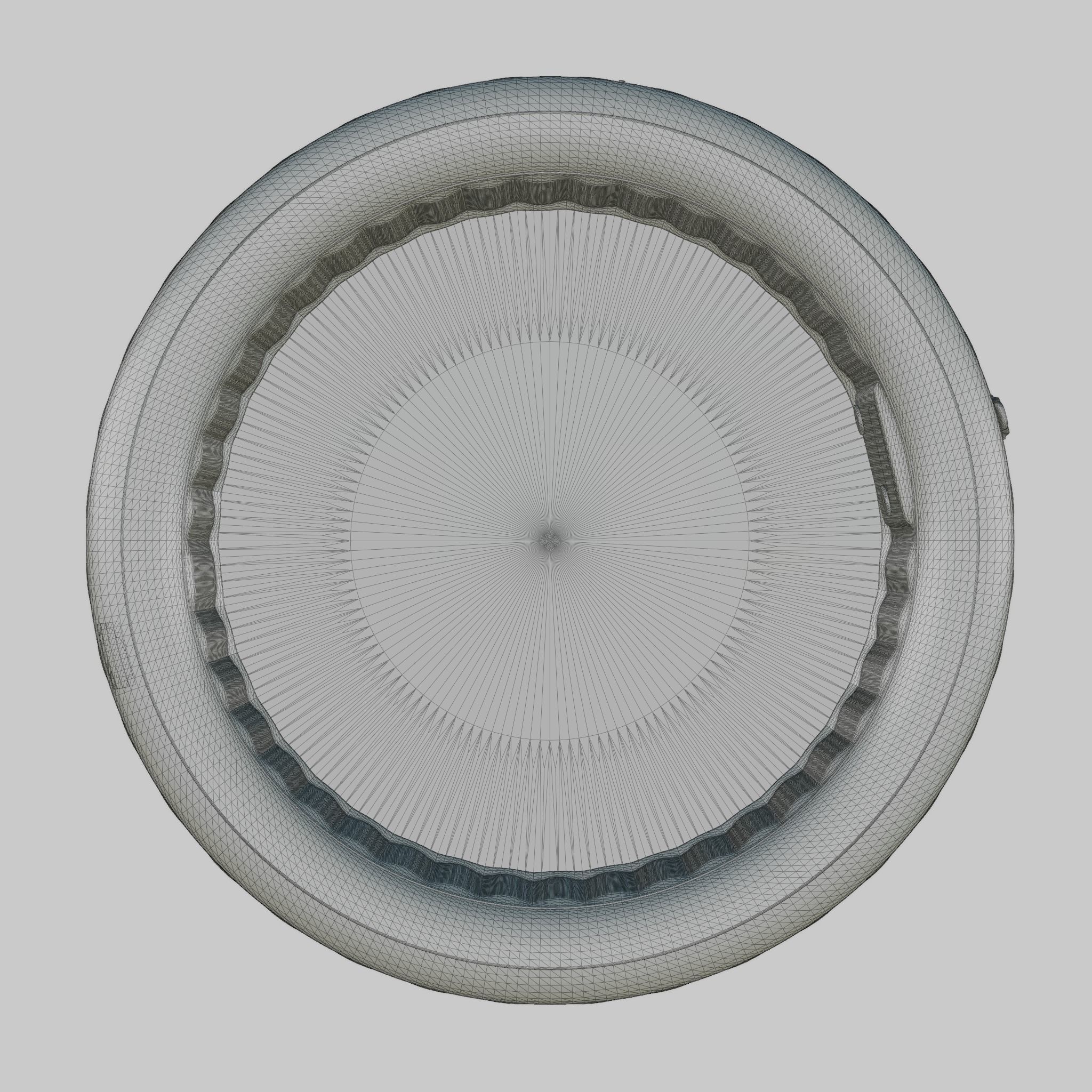 3D model of Hot Tub Jacuzzi MSPA Exotic 6p Low-poly 3D model_5