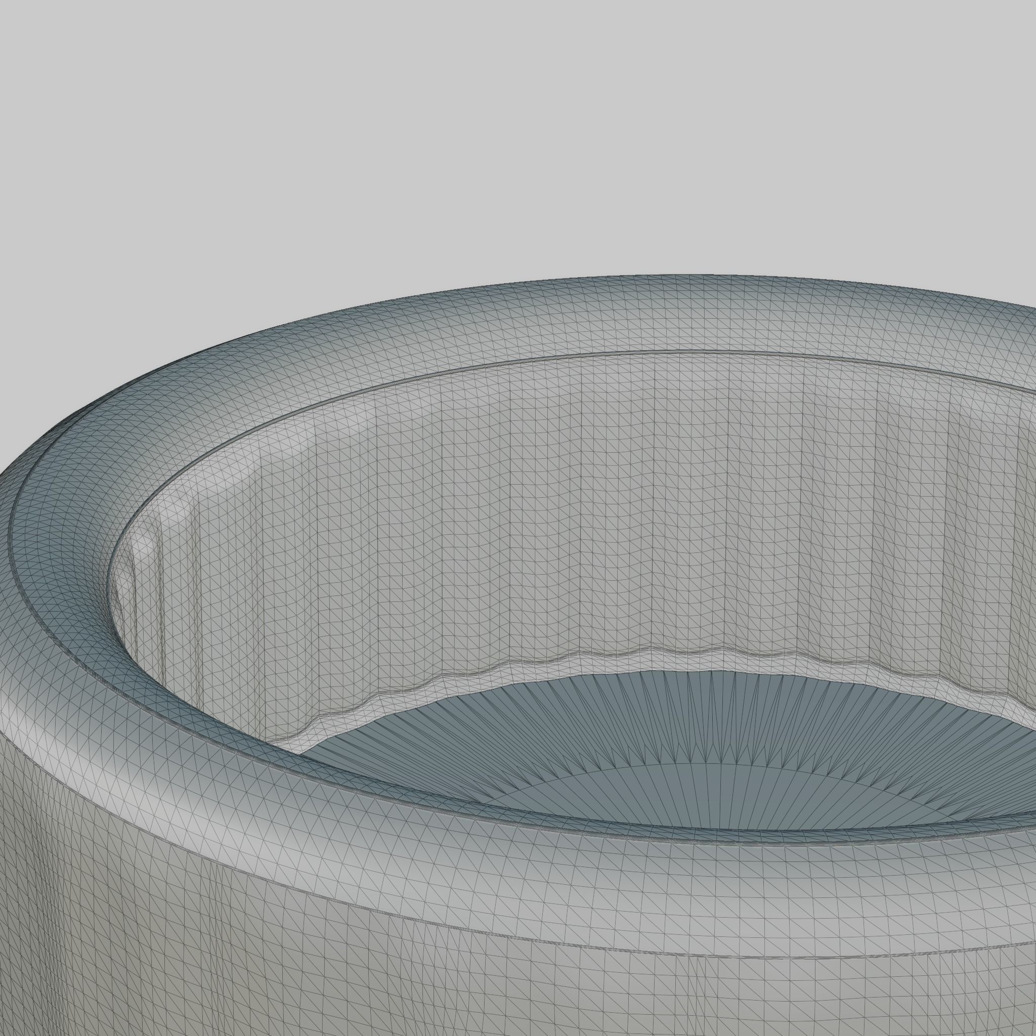 3D model of Hot Tub Jacuzzi MSPA Exotic 6p Low-poly 3D model_7