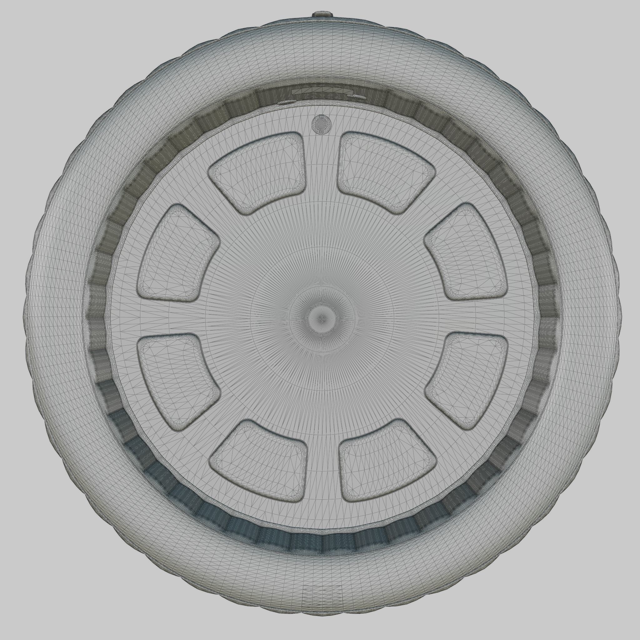 3D model of Hot Tub Jacuzzi MSPA Rimba 8p Low-poly 3D model_5