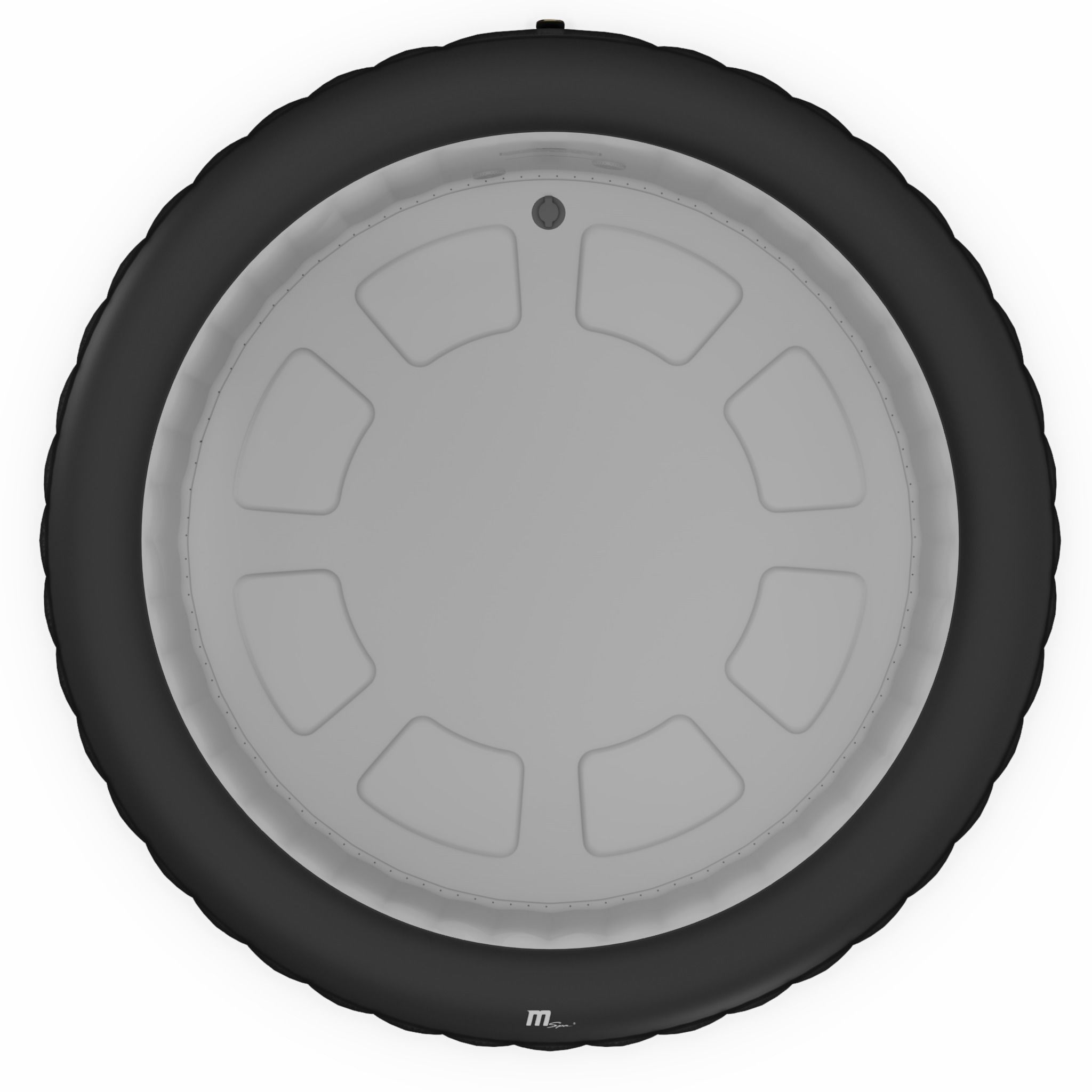 3D model of Hot Tub Jacuzzi MSPA Rimba 8p Low-poly 3D model_1