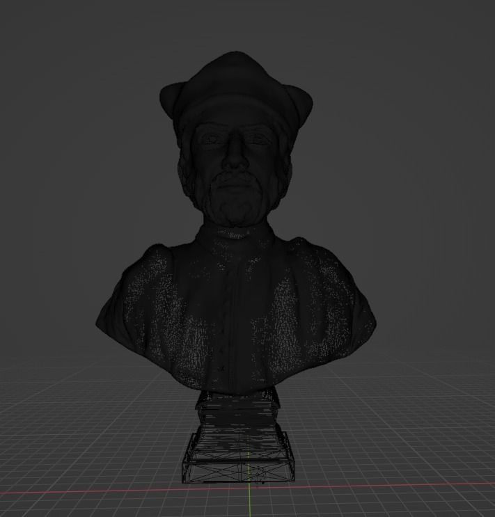 Francois Rabelais 3D print model_18
