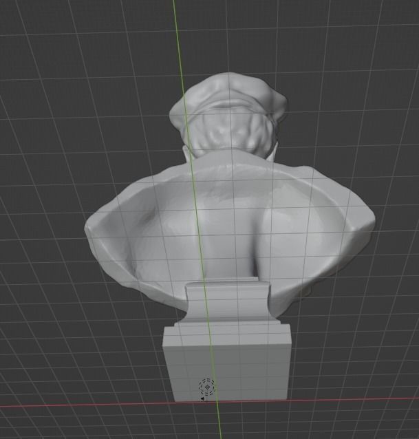 Francois Rabelais 3D print model_6