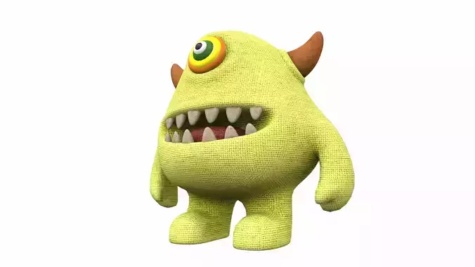 Plush toy monster 04