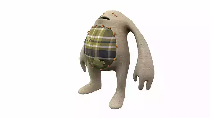 Plush toy monster 06