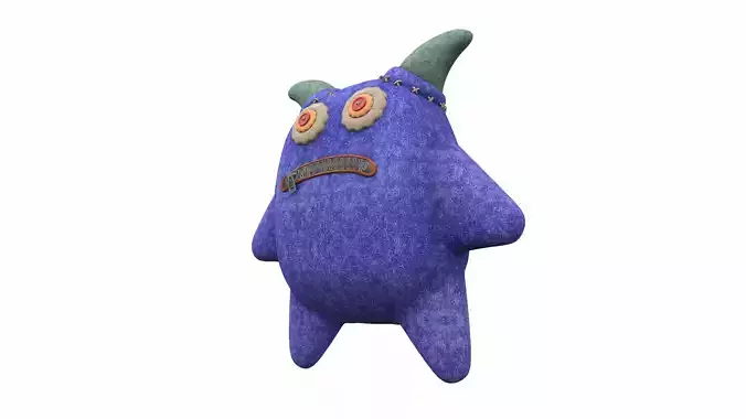 Plush toy monster 07