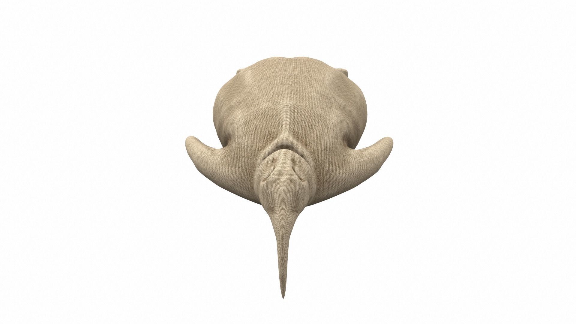 Plush toy monster 08 3D model_5