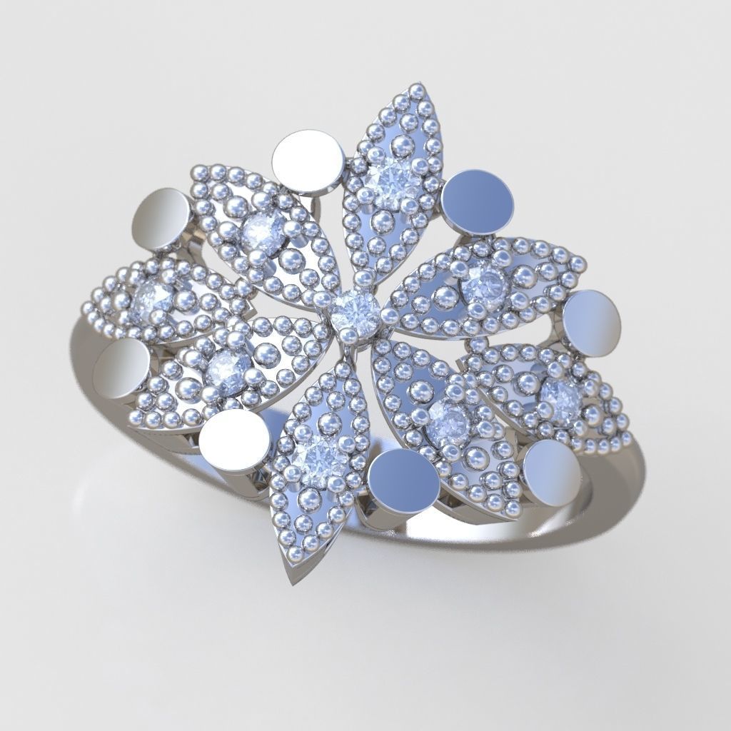 Ring 3D model 0259 3D printable model-12- 3D print model_1