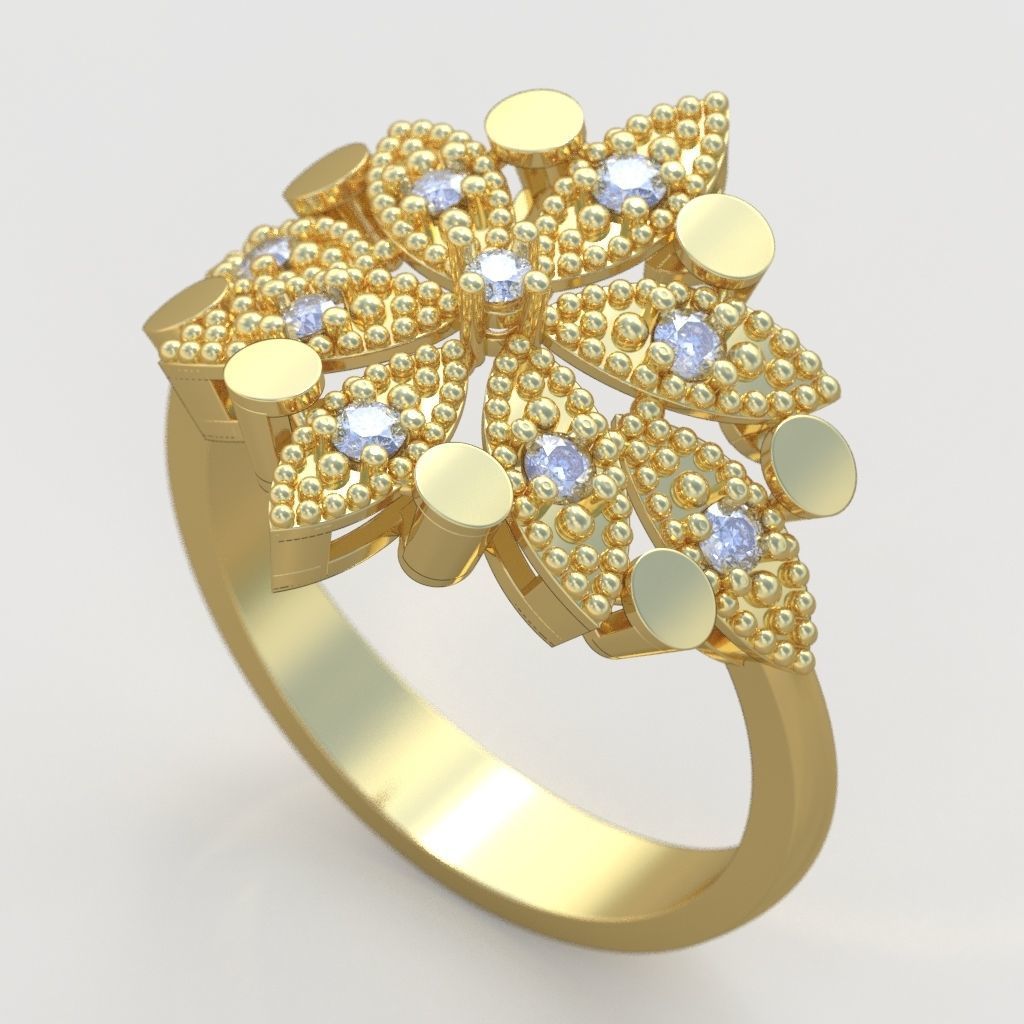 Ring 3D model 0259 3D printable model-12- 3D print model_3
