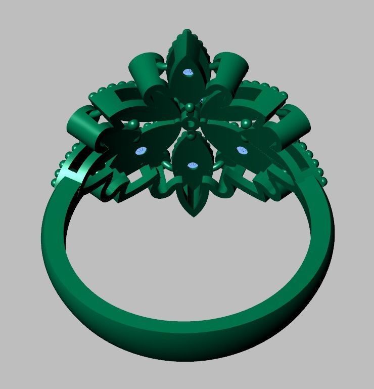 Ring 3D model 0259 3D printable model-12- 3D print model_14