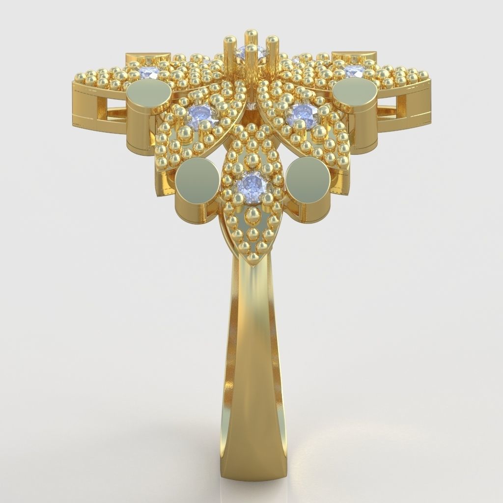 Ring 3D model 0259 3D printable model-12- 3D print model_4