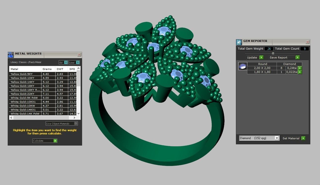 Ring 3D model 0259 3D printable model-12- 3D print model_15