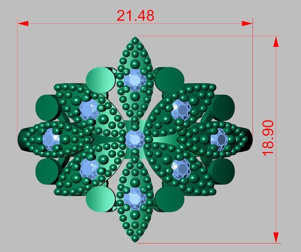 Ring 3D model 0259 3D printable model-12- 3D print model_11