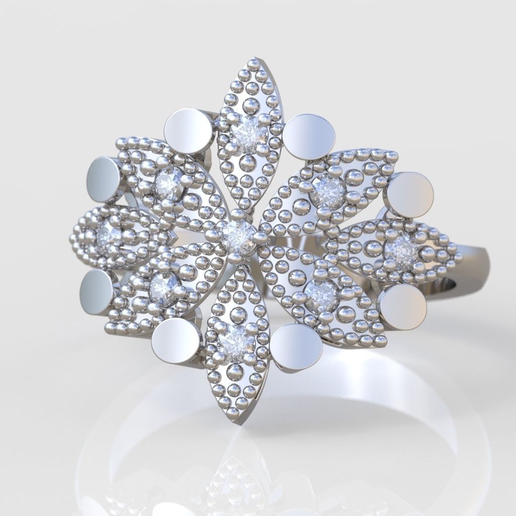Ring 3D model 0259 3D printable model-12- 3D print model_6