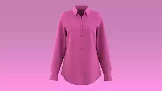 Classic Relaxed Fit Overshirt Shirt Design For women