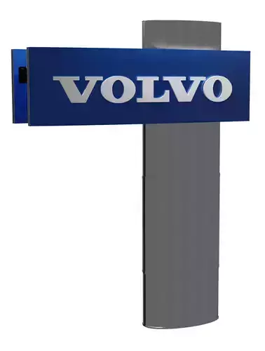 Volvo Delar sign
