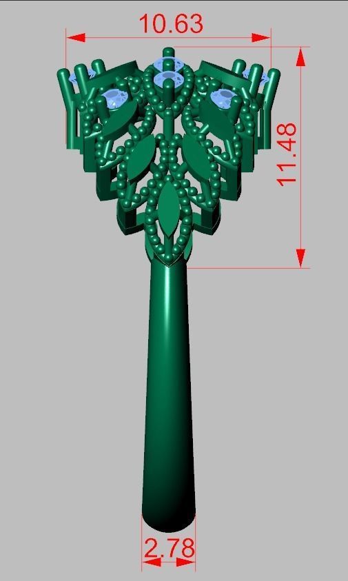 Ring 3D model 0260 3D printable model-16 3D print model_9