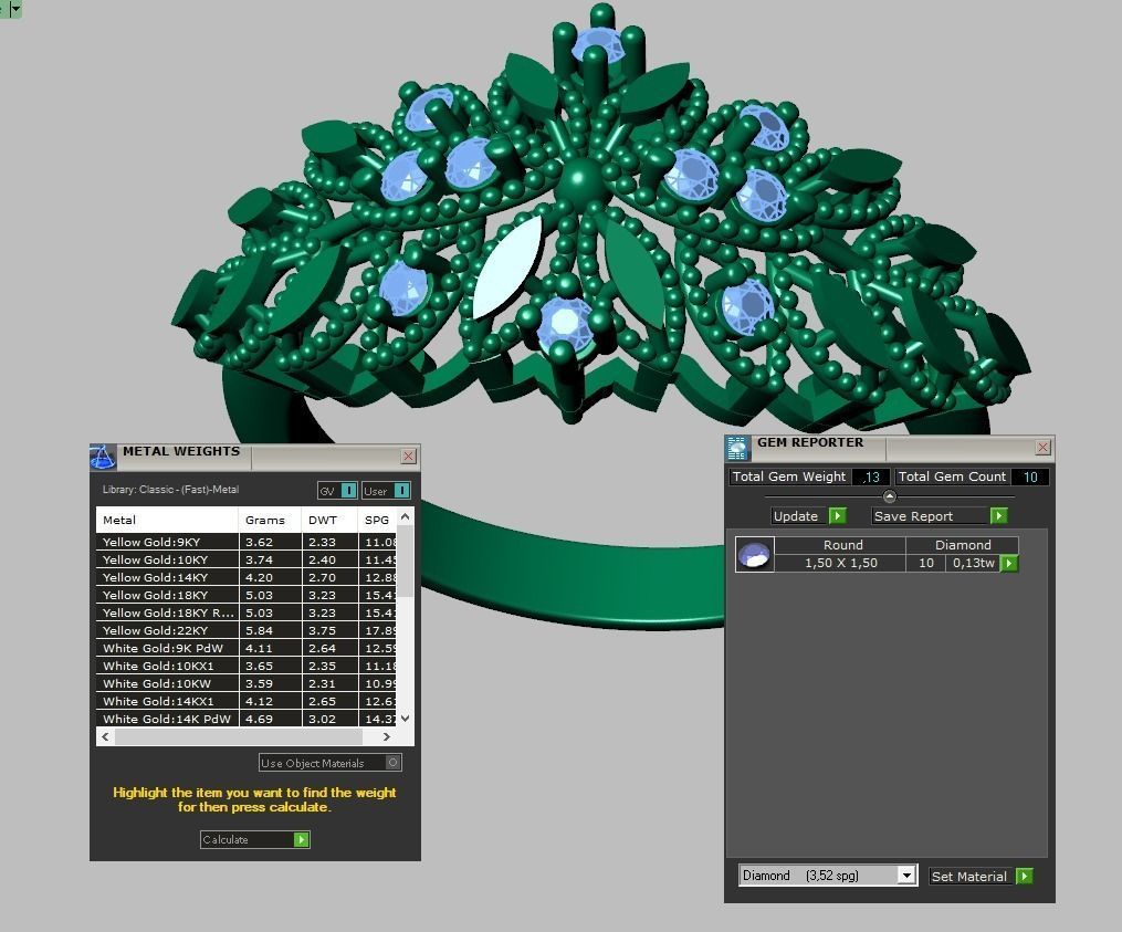 Ring 3D model 0260 3D printable model-16 3D print model_13