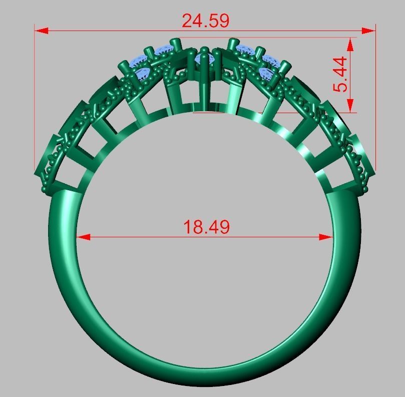 Ring 3D model 0260 3D printable model-16 3D print model_10