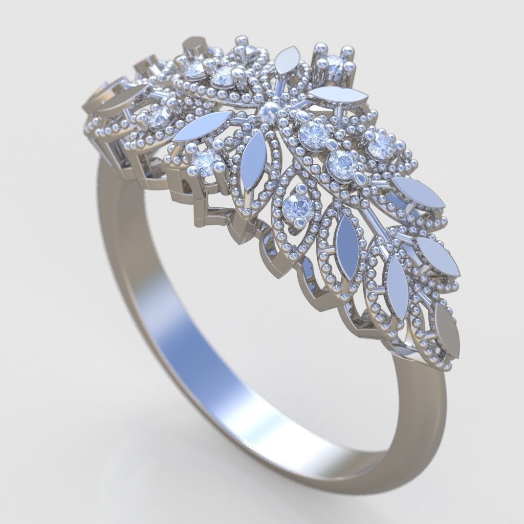 Ring 3D model 0260 3D printable model-16 3D print model_2