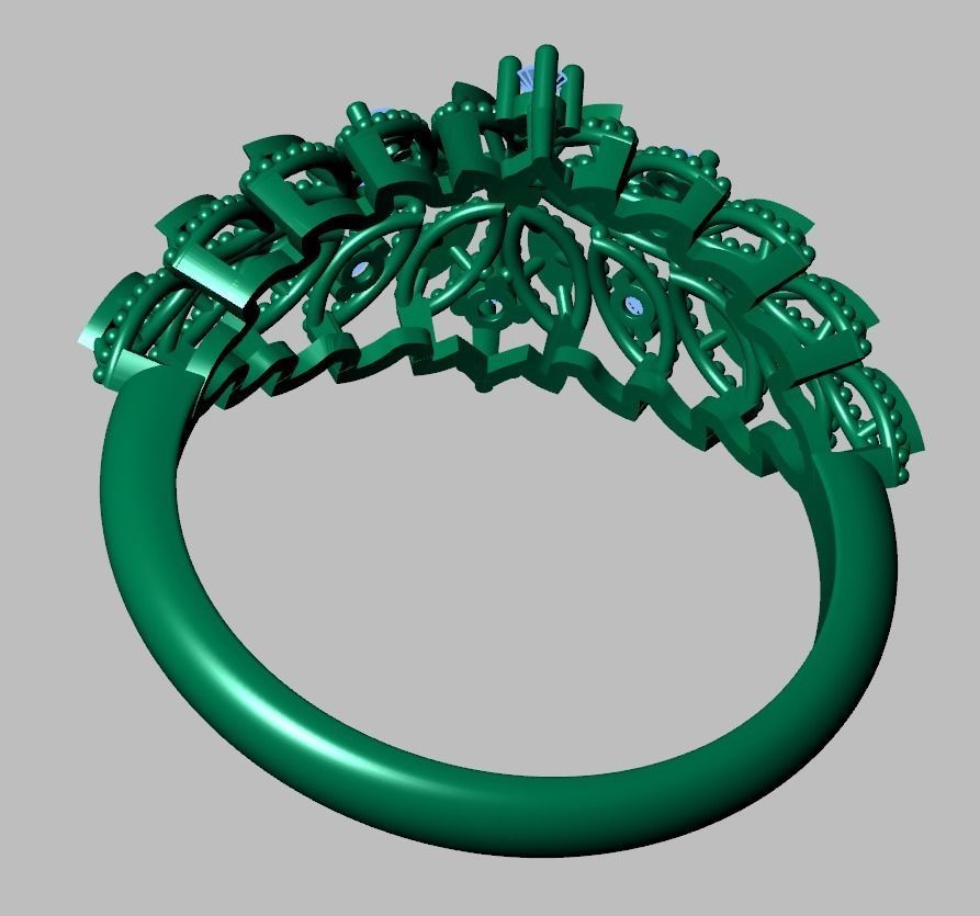 Ring 3D model 0260 3D printable model-16 3D print model_12
