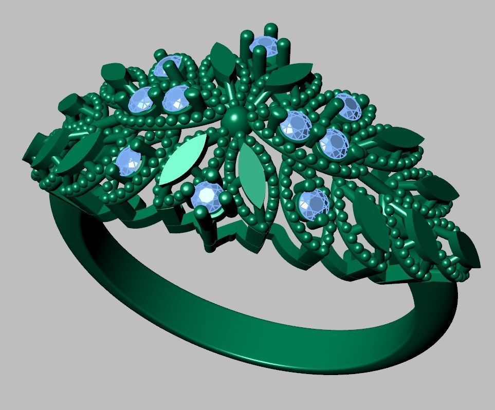 Ring 3D model 0260 3D printable model-16 3D print model_11