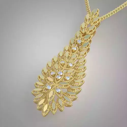 Exclusive Pendant model 3D 0174 printble model-8 3D print model