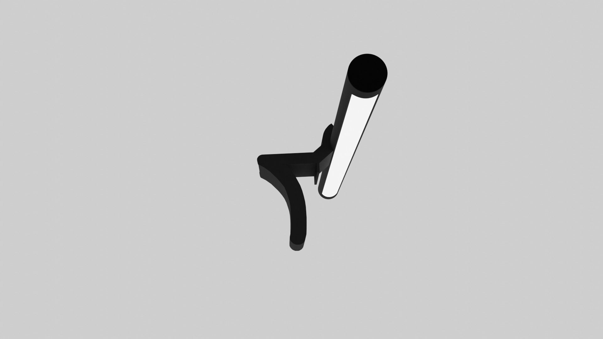 Computer Monitor Light Bar 3D model_2