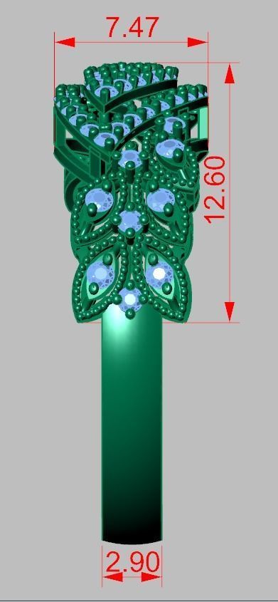 Ring 3D model 0261 3D printable model-16 3D print model_10