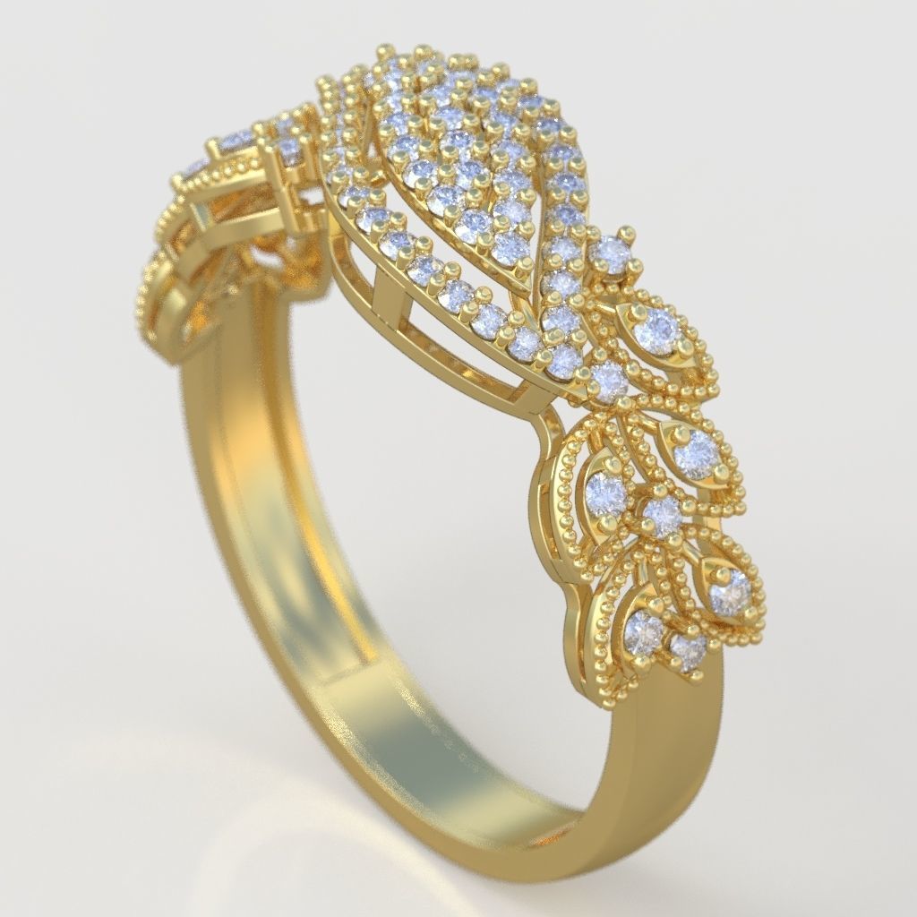 Ring 3D model 0261 3D printable model-16 3D print model_3