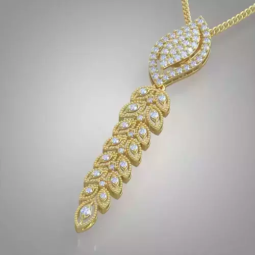 Exclusive Pendant model 3D 0175 printable model-15 3D print model