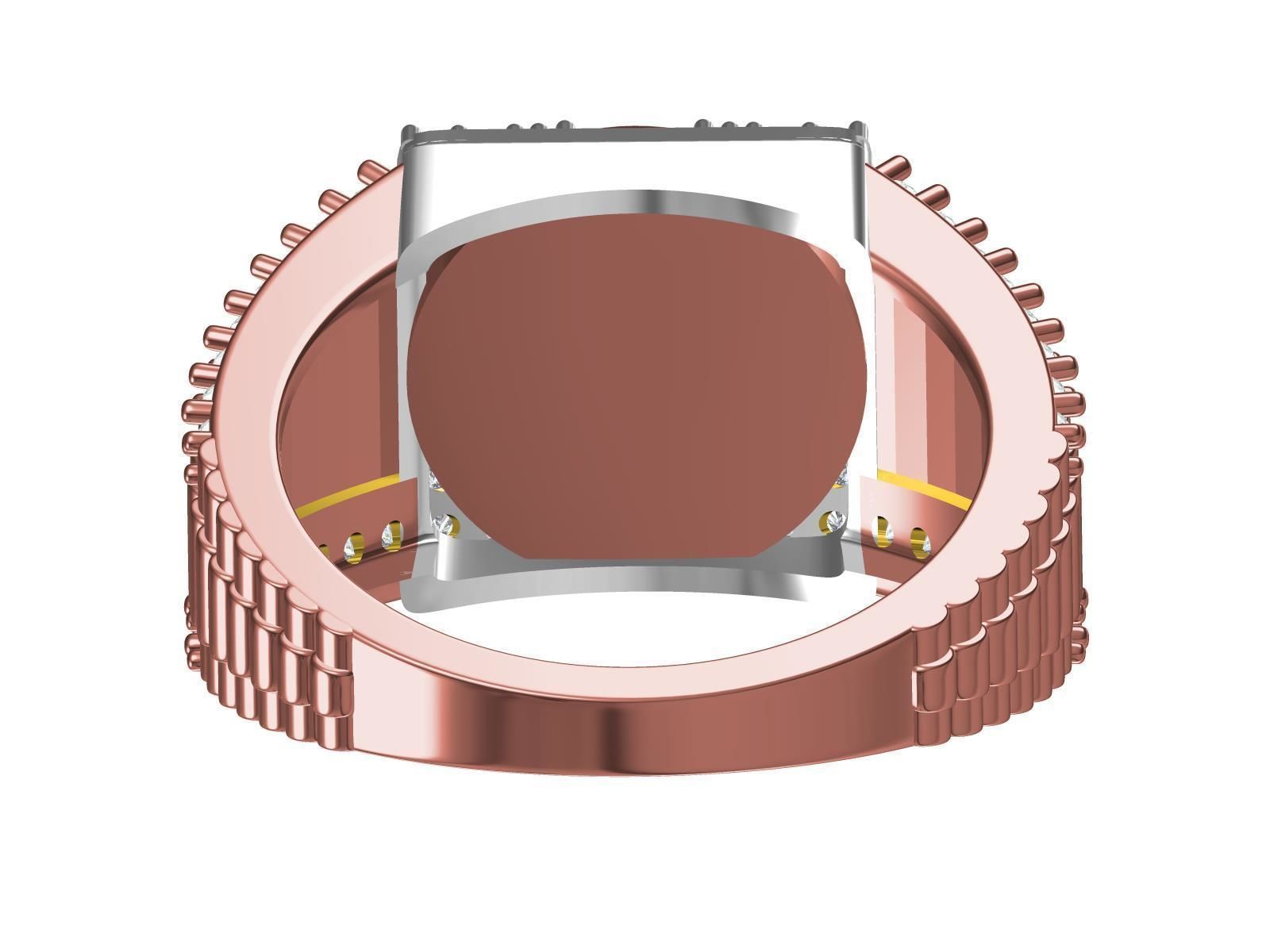 Anker man Ring 3D print model_7