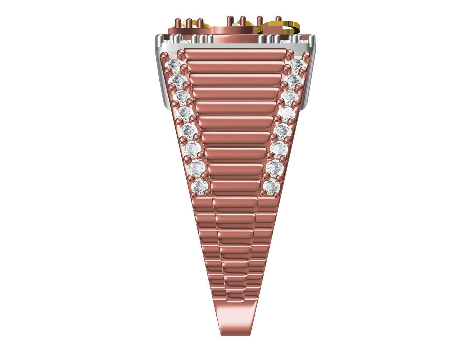 Anker man Ring 3D print model_6