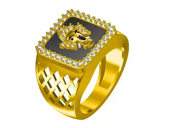 Ganesha man Ring