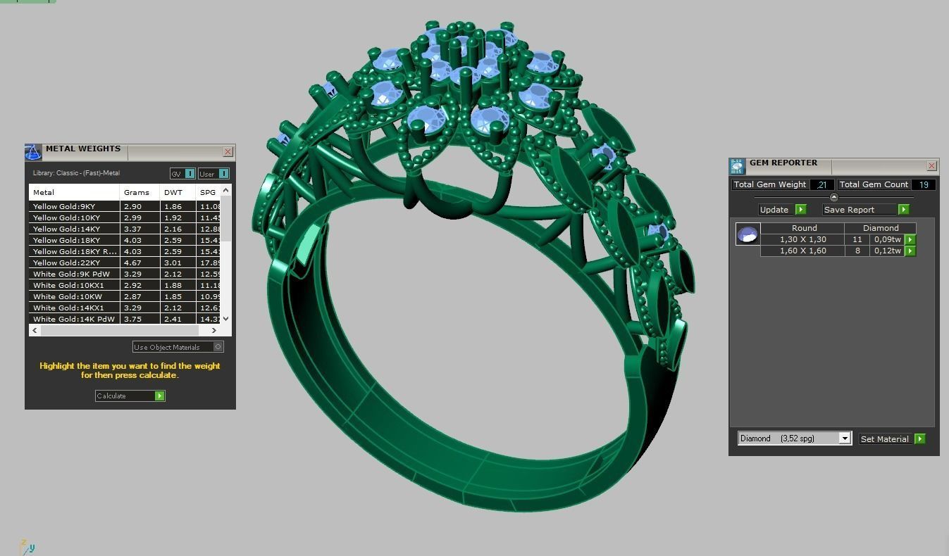 Ring 3D model 0262 3D printable model-14 3D print model_15